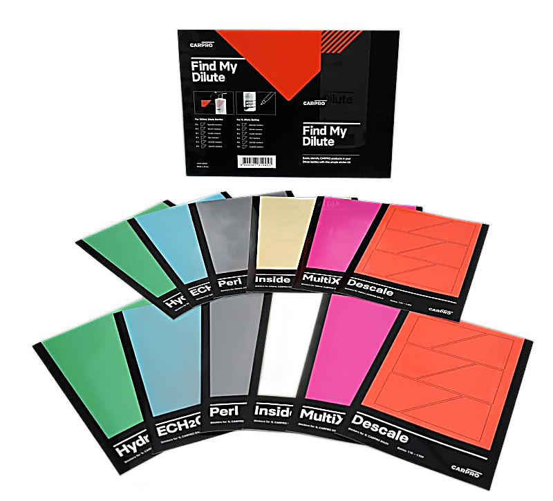 CARPRO Dilute Sticker set