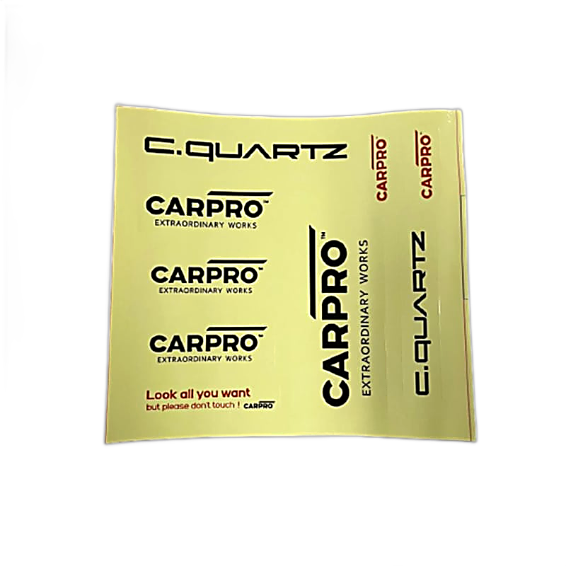 CARPRO Small decal stickers - 9 stk.