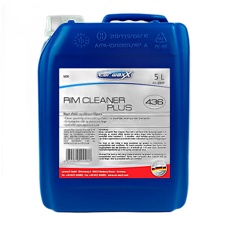 carwaxX Rim Cleaner Plus 5 Liter