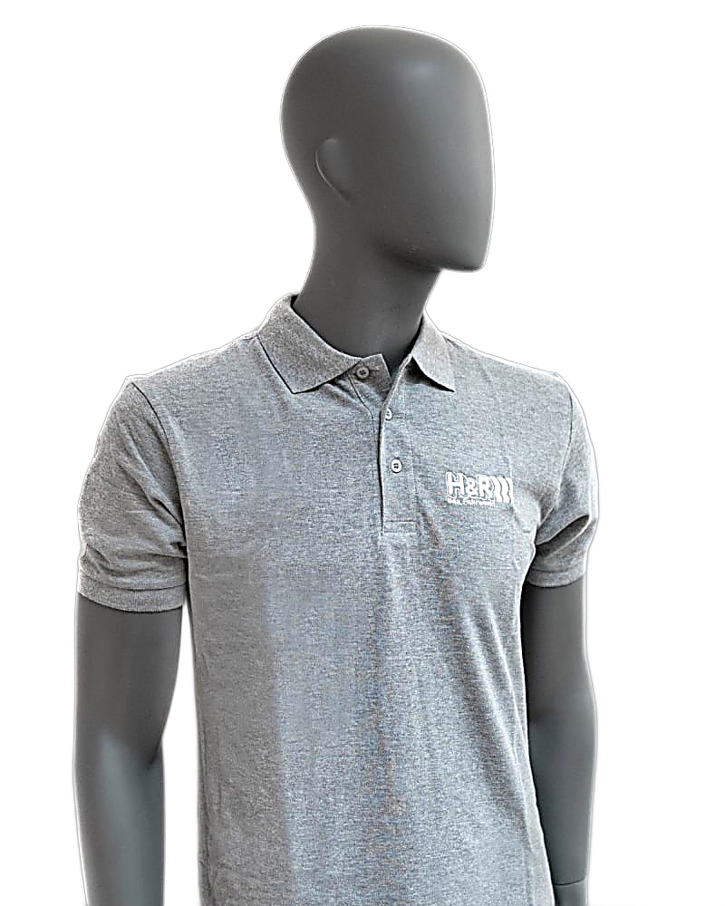 H&R Polo Shirt - Hvit logo