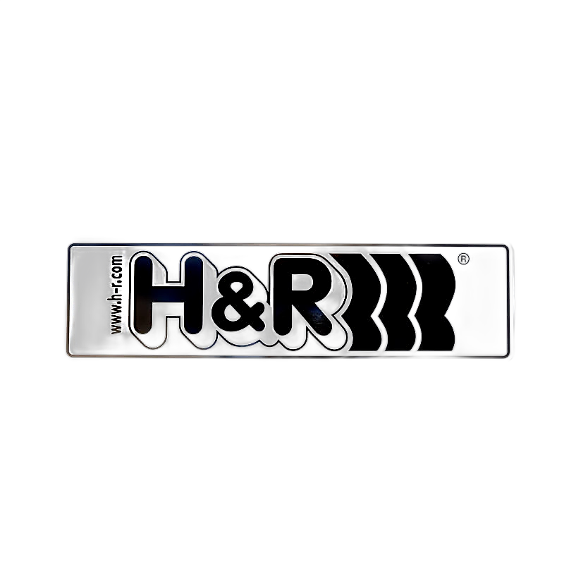 H&R Skiltklistremerke