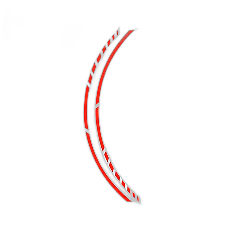 Foliatec Pin striping racing - Neon red