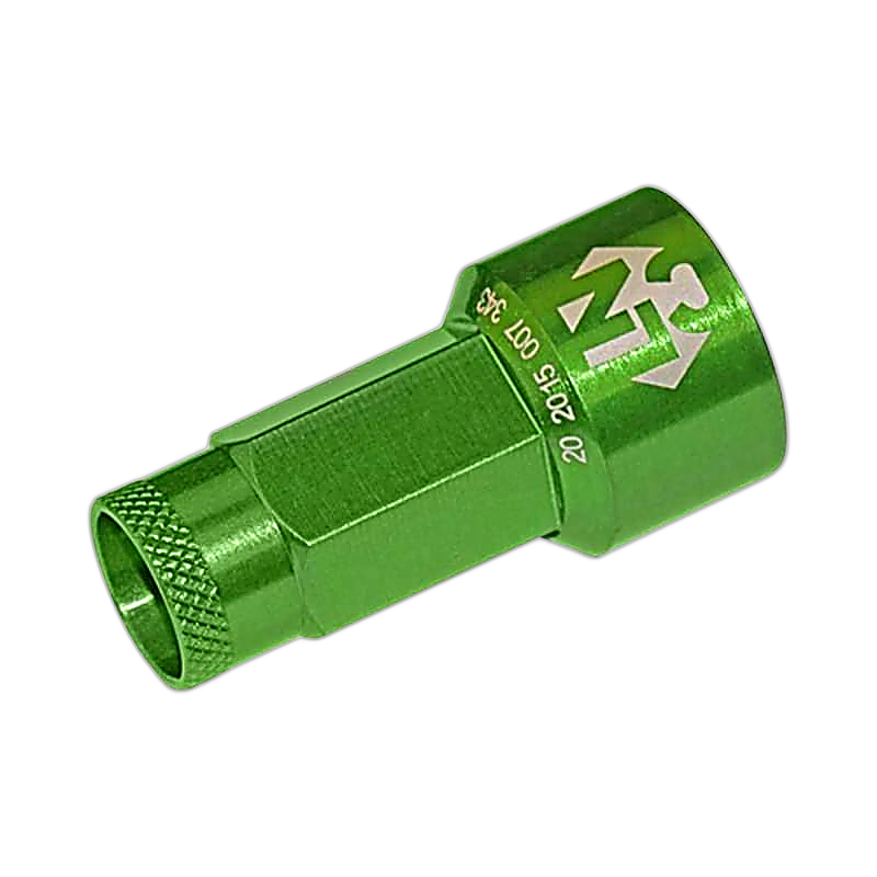 Foliatec LugNuzz Cover set - Green anodized