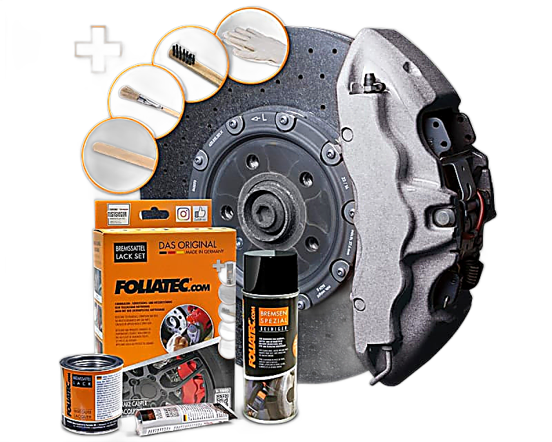Foliatec kaliperlakk - Stratos Silver Metallic