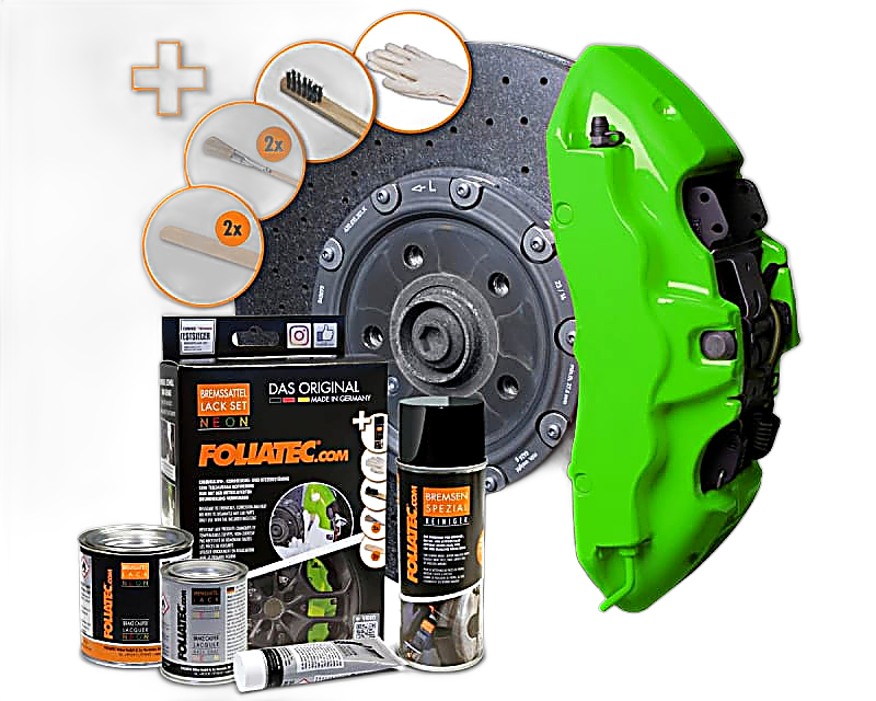 Foliatec kaliperlakk - Neon Green