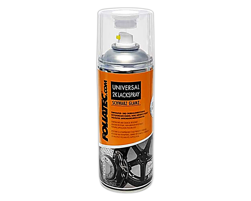 Universal 2K Spraylakk - Black glossy
