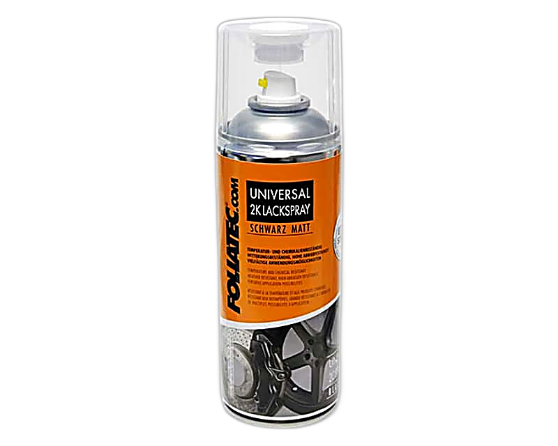 Universal 2K Spraylakk - Black Matt