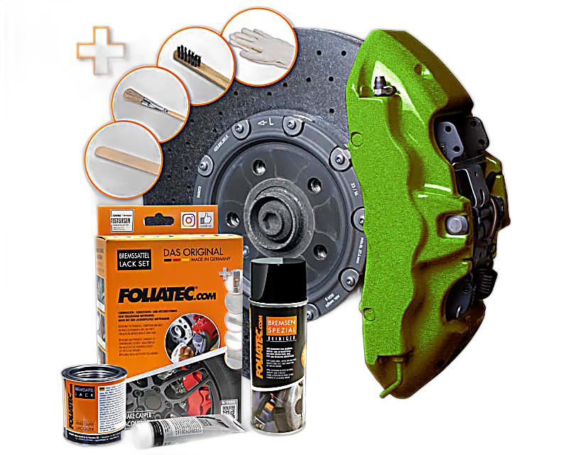 Foliatec kaliperlakk - Performance Green Metallic