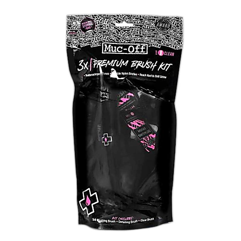 Muc-Off 3x Brush set