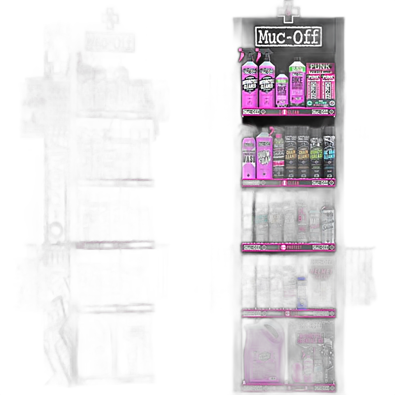 Muc-Off Moto Singel Display Bundle