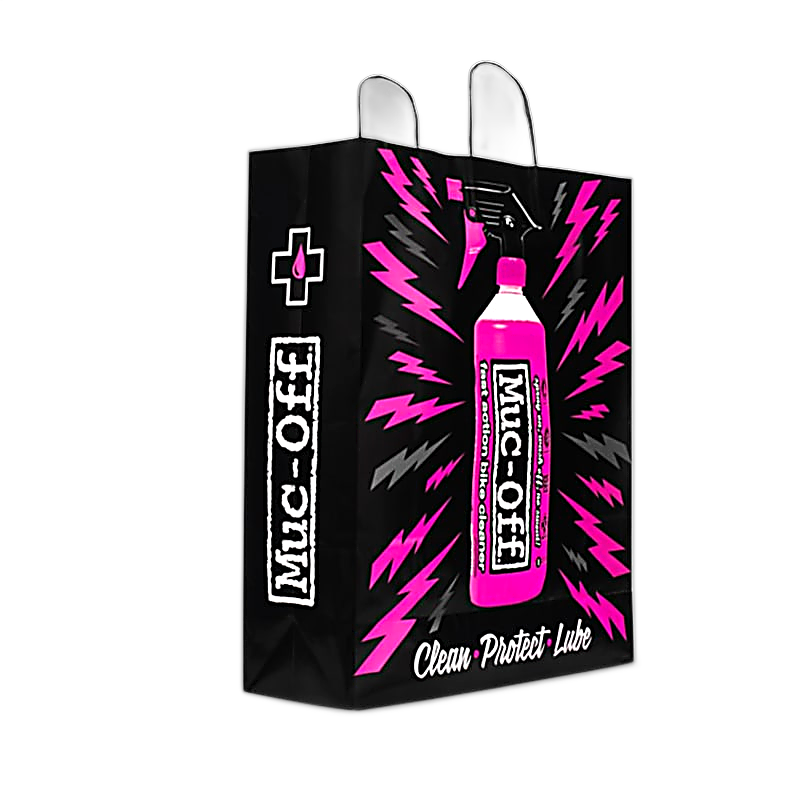 Muc-Off Printed 1L Bottle Paper Bag