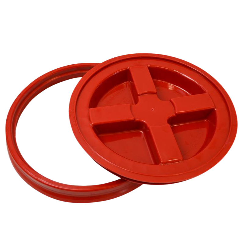 Grit guard Red Gamma seal Lid